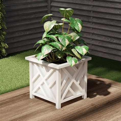 outdoor square planter boxes